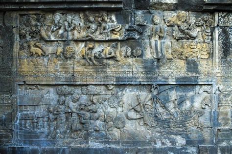  El relieve de Borobudur, una visión celestial de la vida y la muerte!